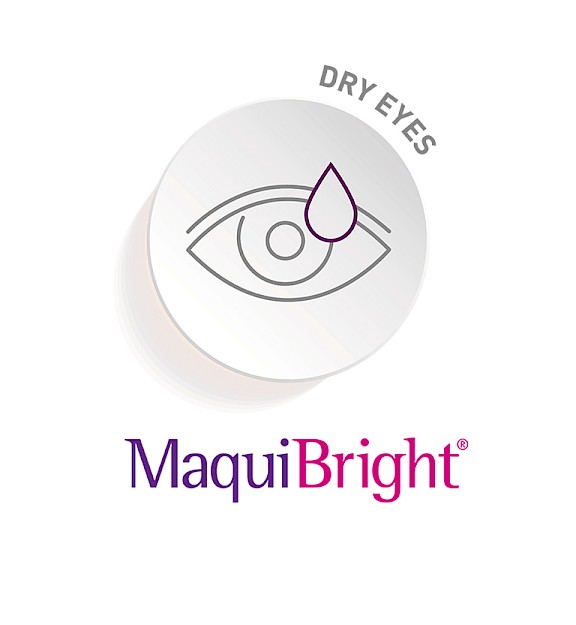 MaquiBright Icon: dry eyes