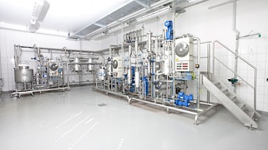 Optimization of product development through the pilot plant