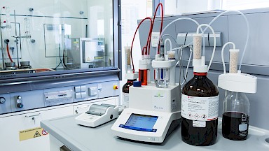 Careful laboratory analyses according to HPLC method