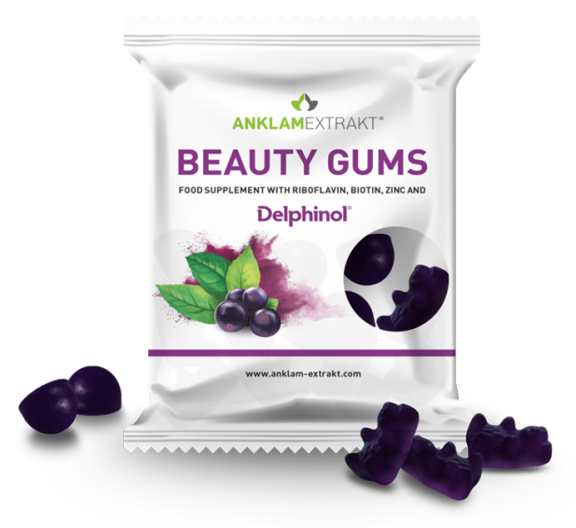 Produktkonzept: Nahrungsergänzungsmittel Beauty Gums