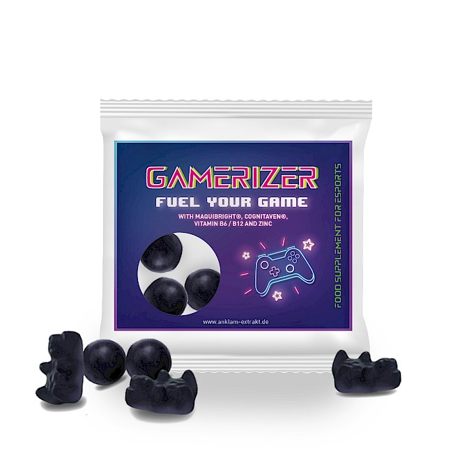 Product concept: food supplement Gamerizer